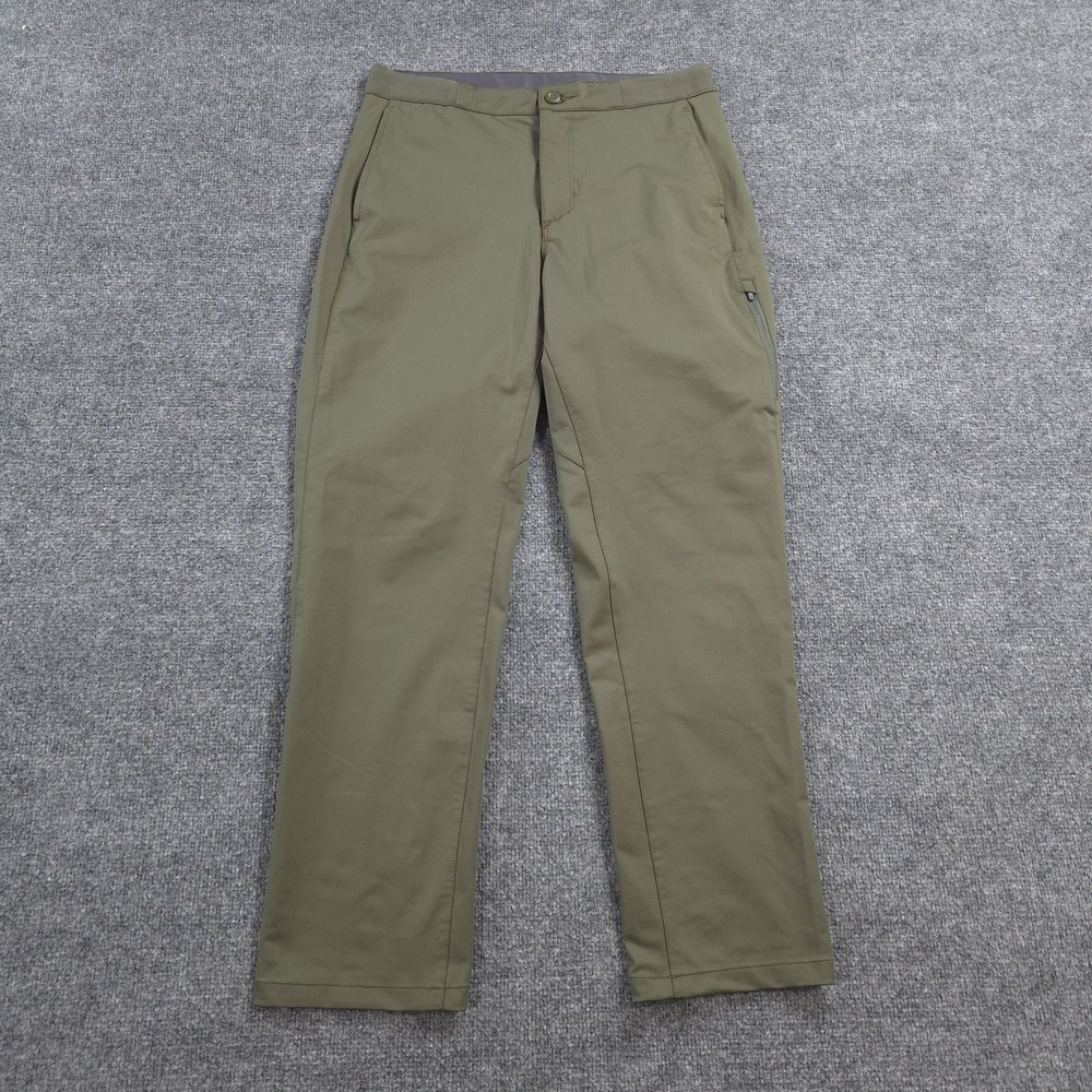 Patagonia Pants Mens 32x30 Green Transit Traveler Hiking Trail Travel Outdoors